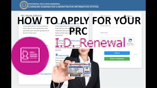 How to apply for the renewal of your PRC license [upl. by Yelsnit]