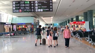 Walk at Izmir Airport ADB [upl. by Anoek]