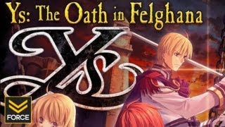 Ys The Oath of Felghana Gameplay PC [upl. by Ehtnax]