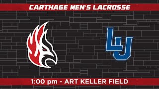 Carthage Mens Lacrosse vs Lawrence University [upl. by Layol]