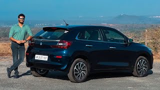 2022 Maruti Suzuki Baleno AGS amp Manual  Detailed First Drive Review [upl. by Nosemaj945]