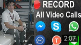 How to Record All Video Call from Messenger Skype and Screen app Tutorial  Junry Malinge [upl. by Esined380]