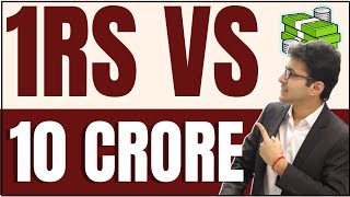 1 Rs vs 10 crore 🤩 shorts iafkshorts [upl. by Euqilegna]