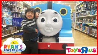 TOYS quotRquot US Shopping for Thomas and Friends and Disney Cars Toys [upl. by Barbabra]