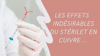 Les effets secondaire du stérilet en cuivre  Mélanie Frey [upl. by Isyed]