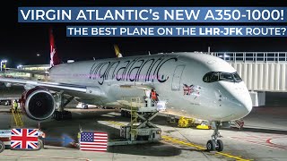 TRIPREPORT  Virgin Atlantic ECONOMY  London Heathrow  New York JFK  Airbus A3501000 [upl. by Lashoh]