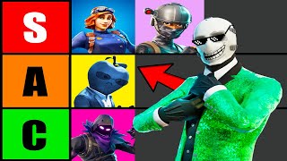 I Ranked EVERY Fortnite Skin Tier List [upl. by Nyhagen]