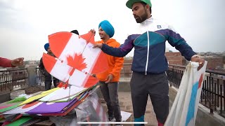 How Desi Boys Fly Kites In Punjab On Basant 😱 Ft Bir Ramgharia [upl. by Nac]