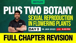 Plus Two  Botany  Sexual Reproduction In Flowering Plants  XYLEM 1 2 [upl. by Nollat]