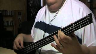 The Moody Blues Nights In White Satin Bass Cover [upl. by Maxma766]