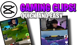 HOW TO MAKE VERTICAL GAMING CLIPS for YouTube Shorts and TikTok  CapCut Tutorial [upl. by Racso]