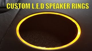 Teach It Tuesday LED Speaker Rings Mercedes AMG G63 PART 1 [upl. by Aneerbas]