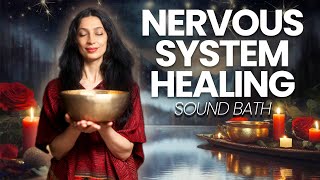 Parasympathetic Nervous System Healing Frequency Music  Sound Bath Meditation [upl. by Einnol]