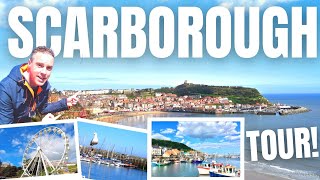 Scarborough Seafront amp Town Tour 2021  North Yorkshire [upl. by Ennairb]