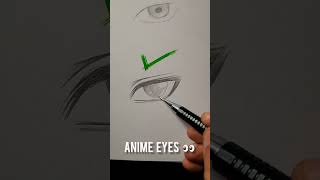 Easy anime drawing  how to draw anime girl easy step by step for beginners [upl. by Ydoow]