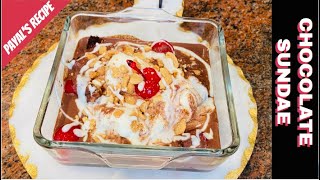 Death By Chocolate Recipe  Ice Cream Cake Sundae  How to make Death by Chocolate  Tasty Desserts [upl. by Dafna]