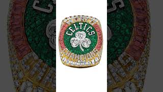 The Celtics Championship Ring is INSANE [upl. by Dehnel]