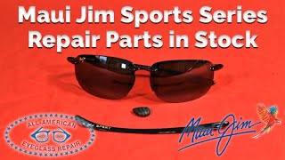 Maui Jim Sports Series Sunglasses Replacement Parts are Available at AllAmerican Eyeglass Repair [upl. by Kreiner731]