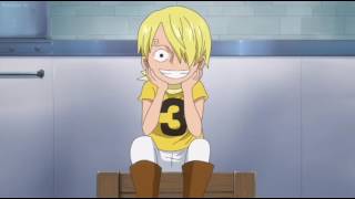 sanji sanji childhood  sanji past  sanji past with gama  one piece  episode 793  sanji mother [upl. by Mable737]