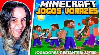 fiz meus inscritos lutarem até a morte no Minecraft [upl. by Nelo449]