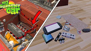 UPDATED ECU  FUEL INJECTION  REAR CAMERA  My Summer Car Mod 211  Radex [upl. by Pia]