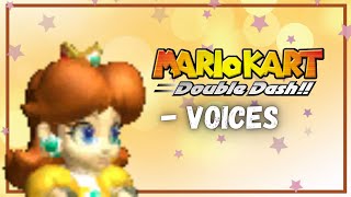 ✿ Mario Kart Double Dash  Princess Daisys Voice ✿ [upl. by Ahsinauj]