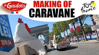 CARAVANE LE GAULOIS  Tour de France 2021 [upl. by Kolnos29]