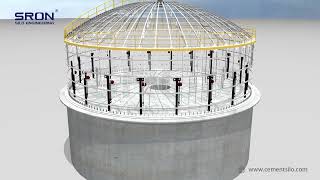 How to Install a Steel Welded Silo  SRON Silo Engineering [upl. by Weissmann]