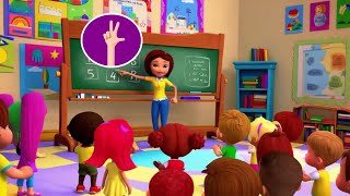 Count with Your Hands  Educational Nursery Rhyme for Kids [upl. by Eibreh284]