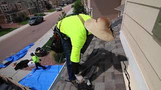 THE BEST WAY TO INSTALL THE BEAUTY ROW OF SHINGLES [upl. by Everett]