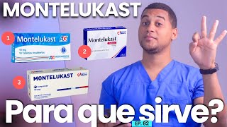 MONTELUKAST PARA QUE SIRVE  3 COSAS [upl. by Hoseia]