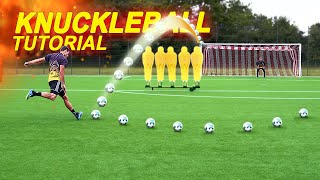 Wie man einen Flatterball Freistoß schießt  Tutorial  freekickerz [upl. by Lanta245]