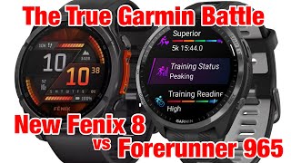 Not Enduro 3 Its Garmin Fenix 8 vs Forerunner 965 That is the question Super Practical Review [upl. by Willa772]