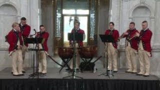 US Army Old Guard Fife and Drum Corps Historical Ensemble [upl. by Mhoj]