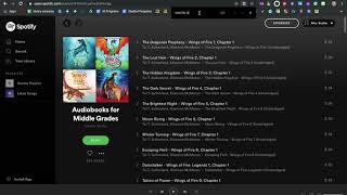 How to use Spotify audiobooks [upl. by Tim]