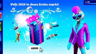 Nuevas RECOMPENSAS GRATIS EVENTO AÑO NUEVO 2024 en FORTNITE SKIN GRATIS [upl. by Idnyl935]