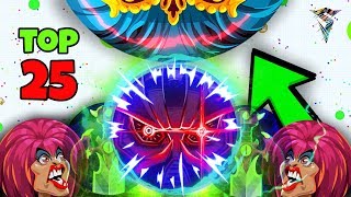 Agario TOP 25 PLAYS OF THE WEEK  WEIRDEST AND BEST POPSPLITS EVER [upl. by Lareena898]