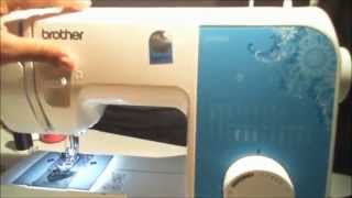 How to use the Brother LX2500 Sewing Machine [upl. by Ayian]