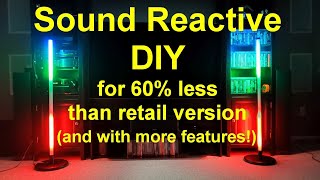 DIY Sound Reactive LED Floor Lamps [upl. by Rona]