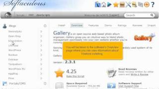 How to install Gallery from Softaculous [upl. by Arahc]