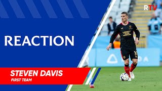 REACTION  Steven Davis  Malmo v Rangers 3 Aug 2021 [upl. by Leff]