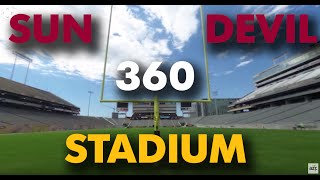 360 view of ASUs Sun Devil Stadium [upl. by Asi]