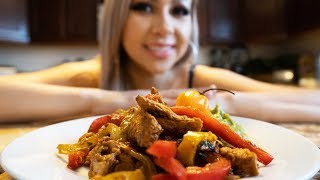 How to Make CHICKEN FAJITAS [upl. by Abigail]