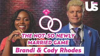 AEW Brandi amp Cody Rhodes Play The Not So Newlywed Game  Biggest Turn Off 1st I Love You amp More [upl. by Haeluj]