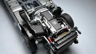 🚛MERCEDESBENZ ACTROS MP4  ITALERI 124  PART 1  ENGINE amp CHASSIS [upl. by Arva]