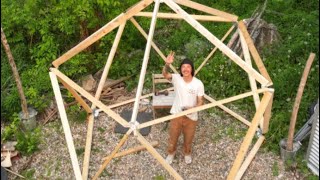 Building a 1v Magidome Geodesic Dome with AndrewSzeto [upl. by Ym]