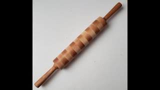 Woodturning  Turning a Simple Rolling Pin [upl. by Ferretti701]