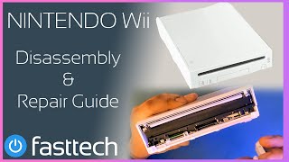 Nintendo Wii Repair Guide and Disassembly Teardown [upl. by Rozanne]