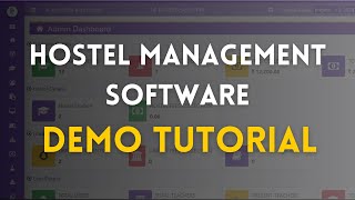 Student Hostel Management Software Simplifying Campus Living [upl. by Asoramla]