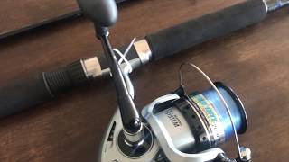 Jarvis Walker Water Rat 12 Surf Fishing Combo  First Look [upl. by Bocoj35]